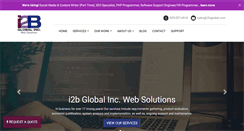 Desktop Screenshot of i2bglobal.com
