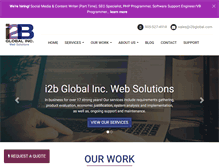 Tablet Screenshot of i2bglobal.com